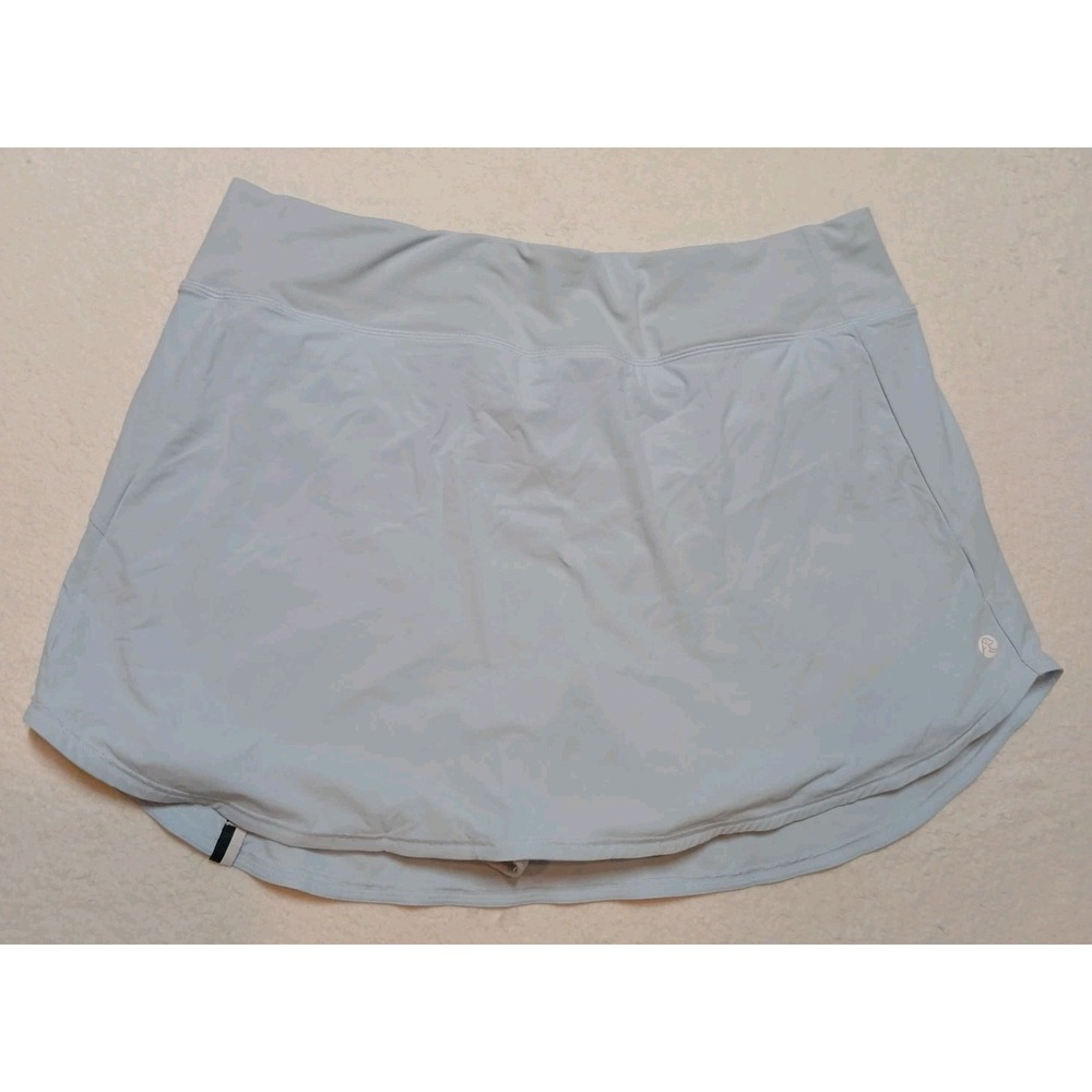 Rhoback Vista Active Skort XL Bunker Blue Light Ice Athletic Golf Tennis Skirt